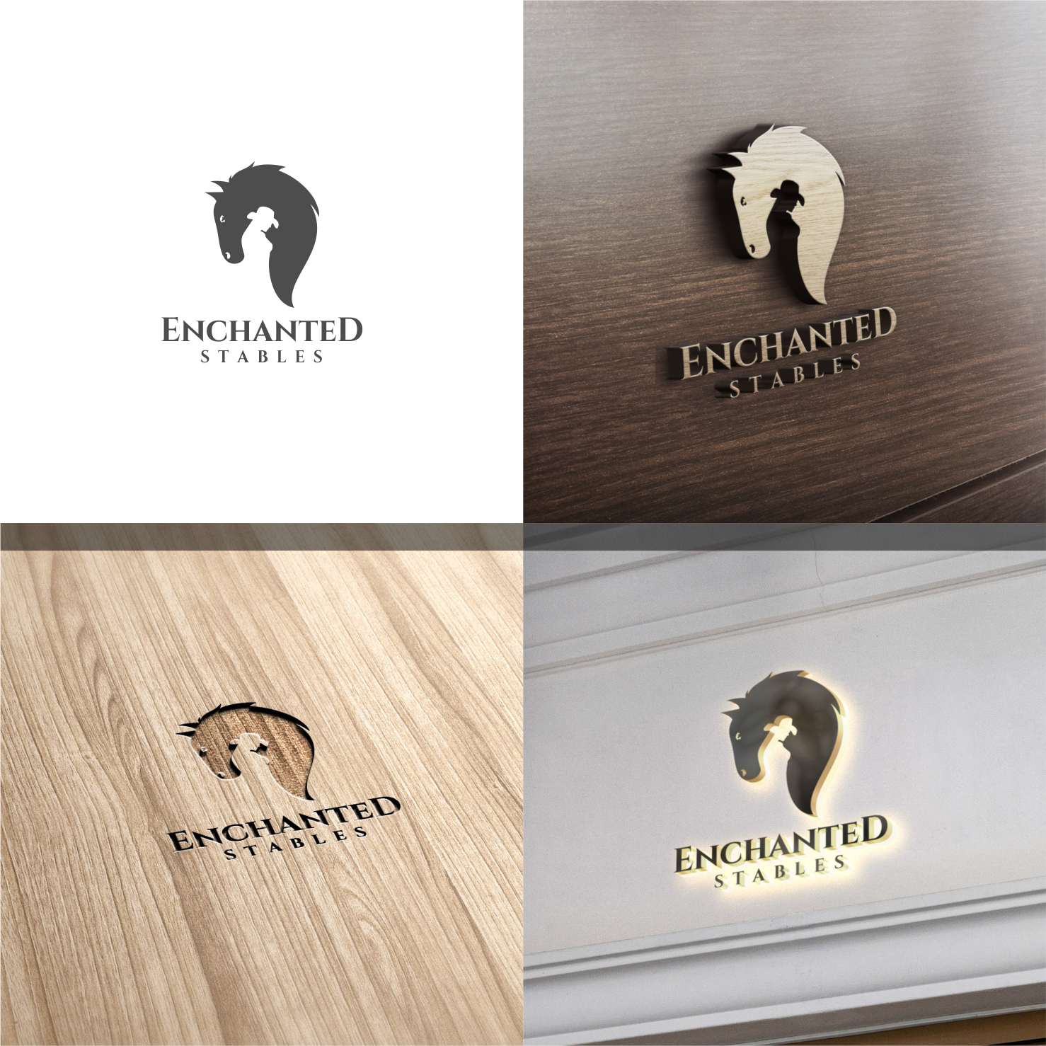Design de Logo par Ardian Barnabend pour Enchanted Stables | Design #18392609