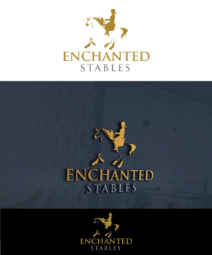 Logo Design by Isnah Logo for Enchanted Stables | Design: #18388303