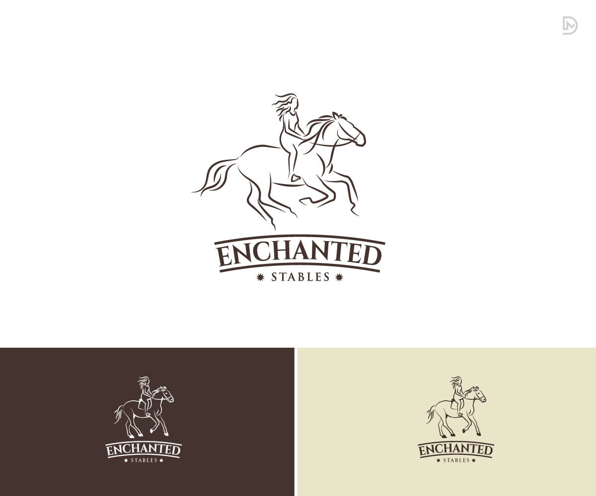 Design de Logo par D_Mantra pour Enchanted Stables | Design #18395523
