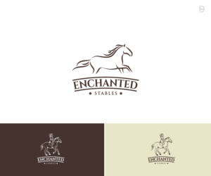 Logo Design by D_Mantra for Enchanted Stables | Design: #18395524