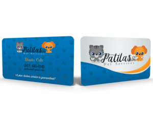 Patitas, Inc | Design de Carte de Visite par Hardcore Design