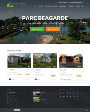 Web Design by pb for this project | Design: #18393694