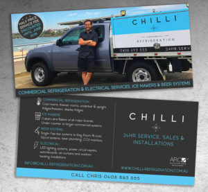 Commercial Refrigeration Service Company requires stylish and fresh looking flyer. | Design de Flyer par andrew3344