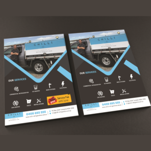 Commercial Refrigeration Service Company requires stylish and fresh looking flyer. | Diseño de Flyer por Mishuy