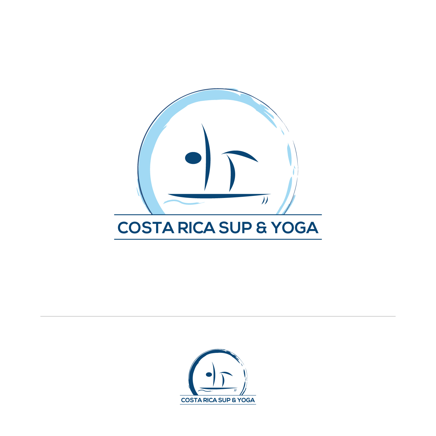 Logo Design by Marianna K. for Costa Rica Sup Yoga | Design #18619018