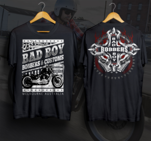 Diseño de Camiseta por dhadaj para Custom Bike Shop | Diseño #18529199
