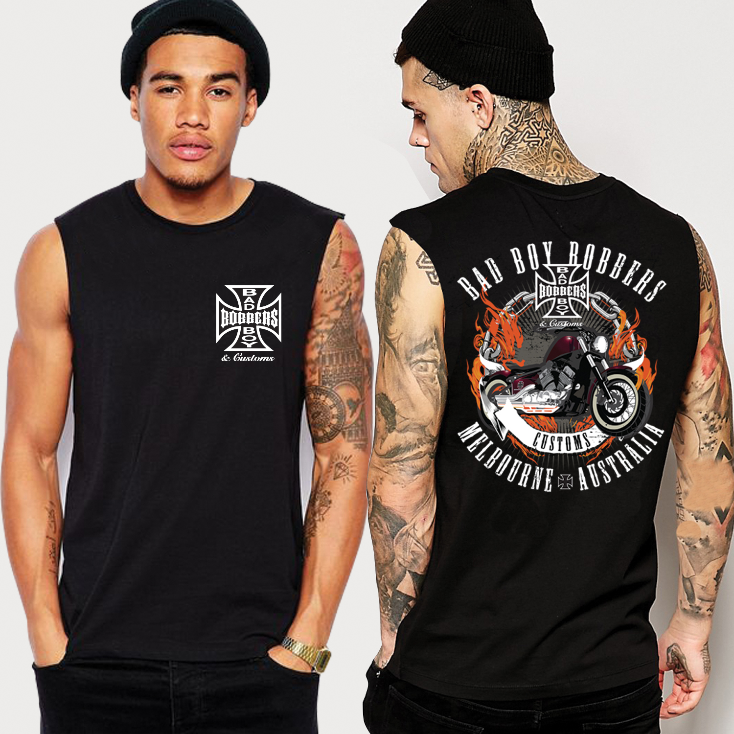 T-shirt Design by Eightone 3 for Custom Bike Shop | Design #18548785