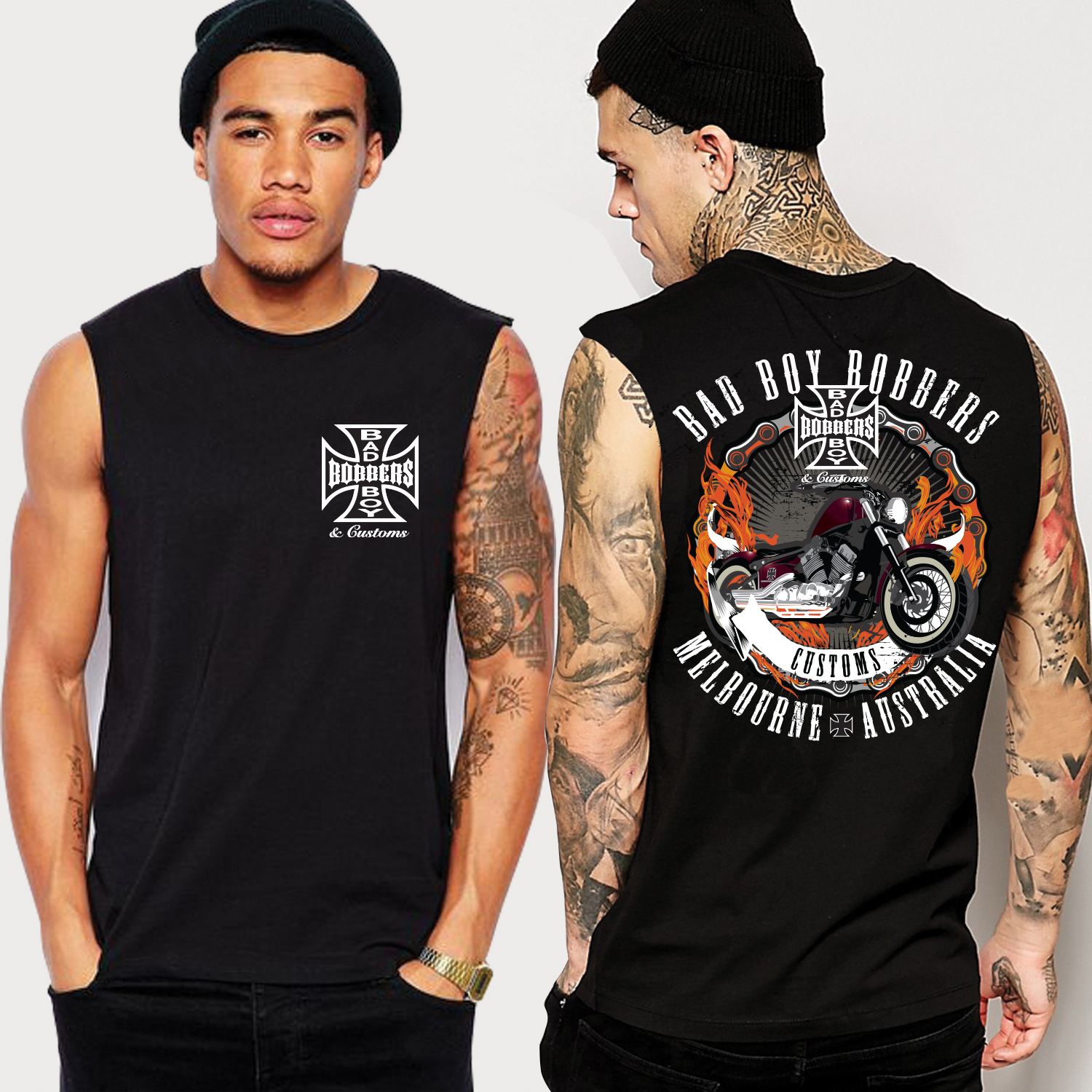T-shirt Design by Eightone 3 for Custom Bike Shop | Design #18556108