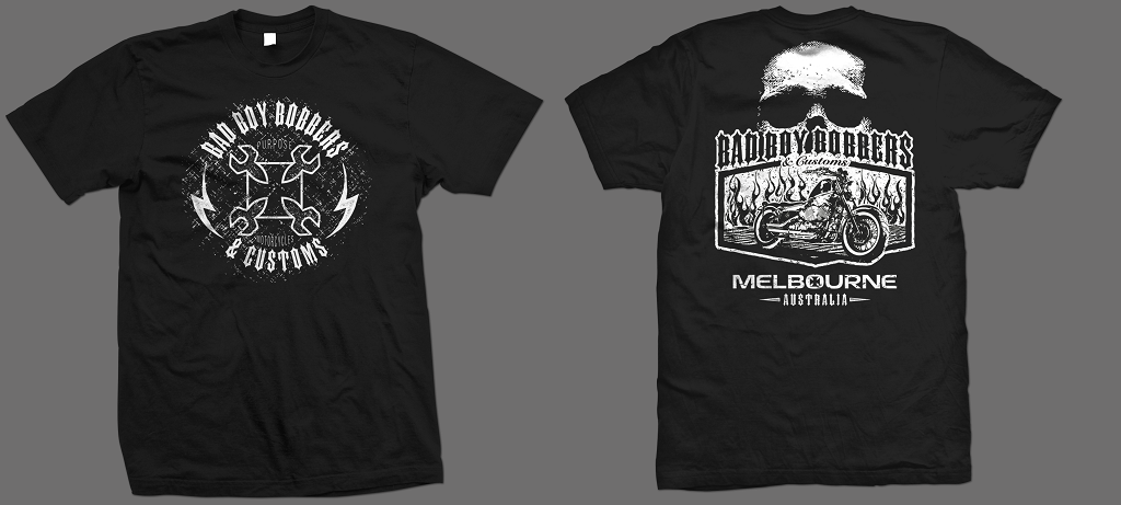T-shirt Design by cjaraque for Custom Bike Shop | Design #18540689