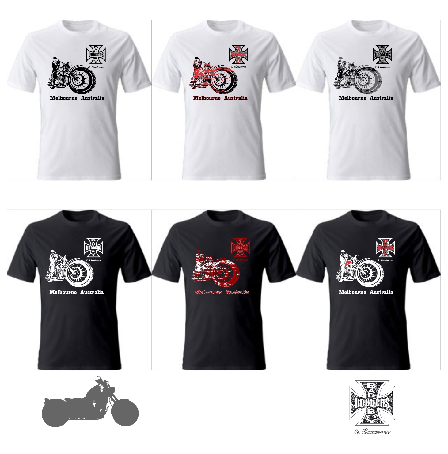 T-shirt Design by Pavel U for Custom Bike Shop | Design #18504622