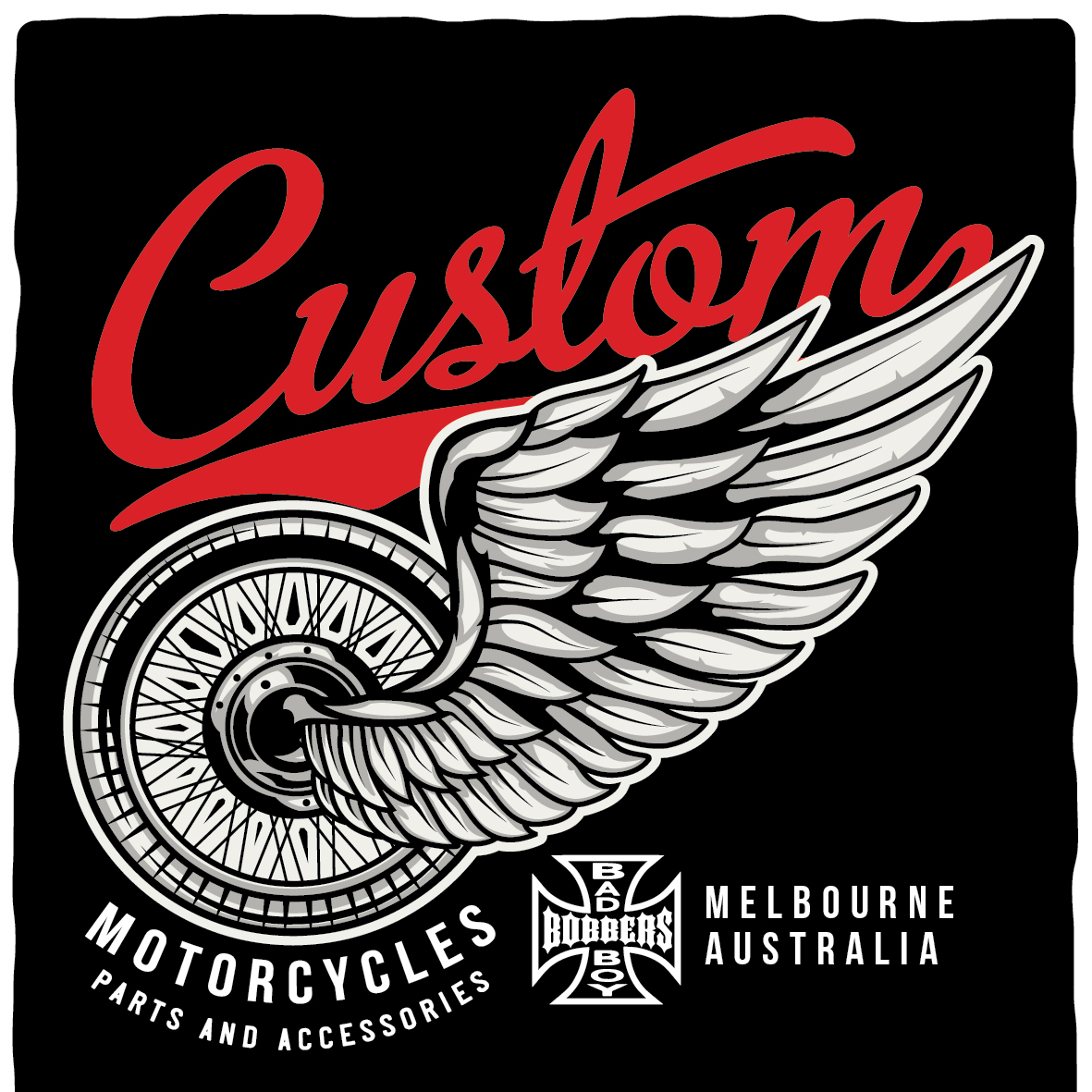 T-shirt Design by MMZx for Custom Bike Shop | Design #18502179