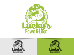 Lucky's  Pawn & Loan  | Design de Logo par isasistudio