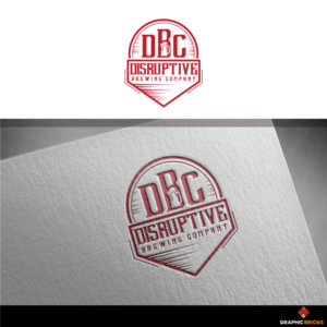 Disruptive Brewing Company or DBC | Logo Design by Graphic Bricks