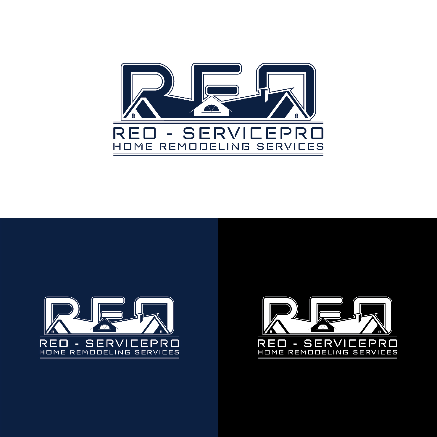 Logo Design by The Filly Studios for REO ServicePro, Inc. | Design #18418825