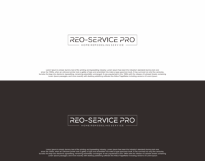 Logo Design by ahmadefendi for REO ServicePro, Inc. | Design: #18418351