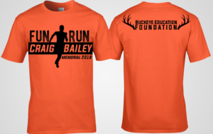5K fun run t-shirt design/ 2019 Craig Bailey Memorial Fun Run sponsored by Buckeye Education Foundat | T-Shirt-Design von Foxelate