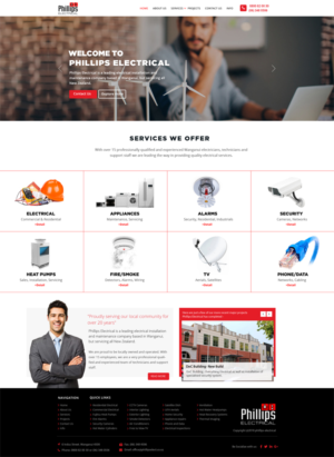 Diseño Web por Himanshi10 para Phillips Electrical | Diseño #18448345