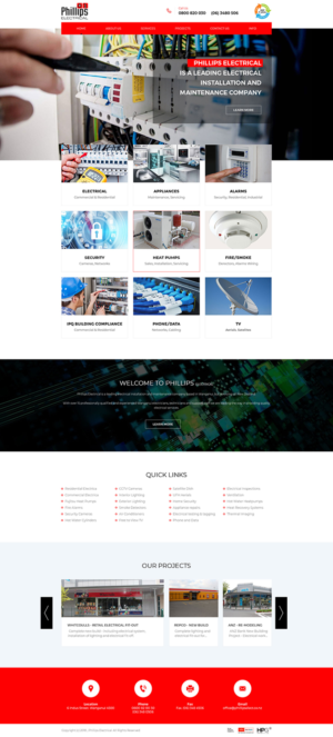 Web-Design von Smart-tech solution für Phillips Electrical | Design: #18404592