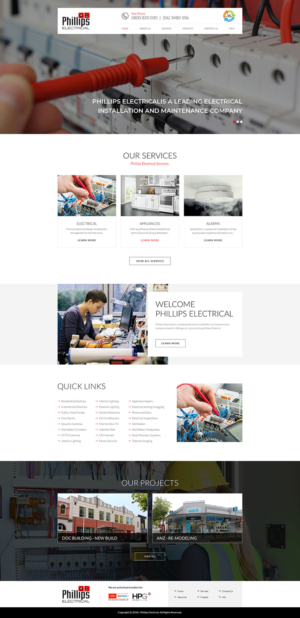 Web-Design von Smart-tech solution für Phillips Electrical | Design: #18404911