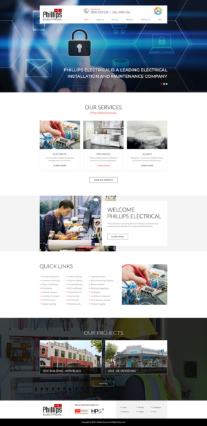 Web-Design von Smart-tech solution für Phillips Electrical | Design: #18404912