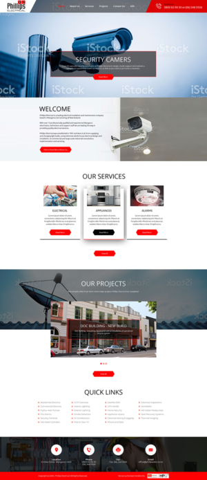 Web-Design von Smart-tech solution für Phillips Electrical | Design: #18415871