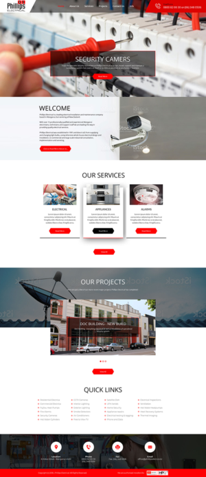 Web-Design von Smart-tech solution für Phillips Electrical | Design: #18415872