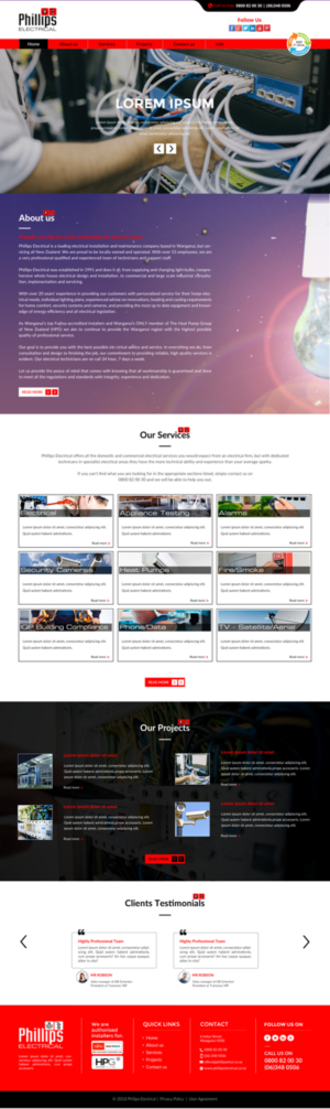 Web-Design von chandrayaan.creative für Phillips Electrical | Design: #18410418