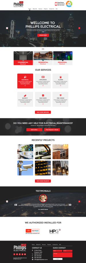 Website redesign | Web Design by bdesigner9
