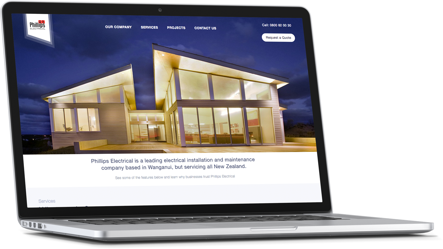 Web Design by cCopilot for Phillips Electrical | Design #18381691