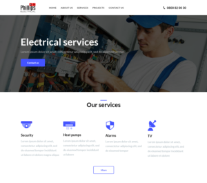 Diseño Web por Aziz El Khomssi 2 para Phillips Electrical | Diseño #18449894