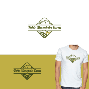 Logo Design by Deziners Zone for Table Mountain Farm | Design: #18982151