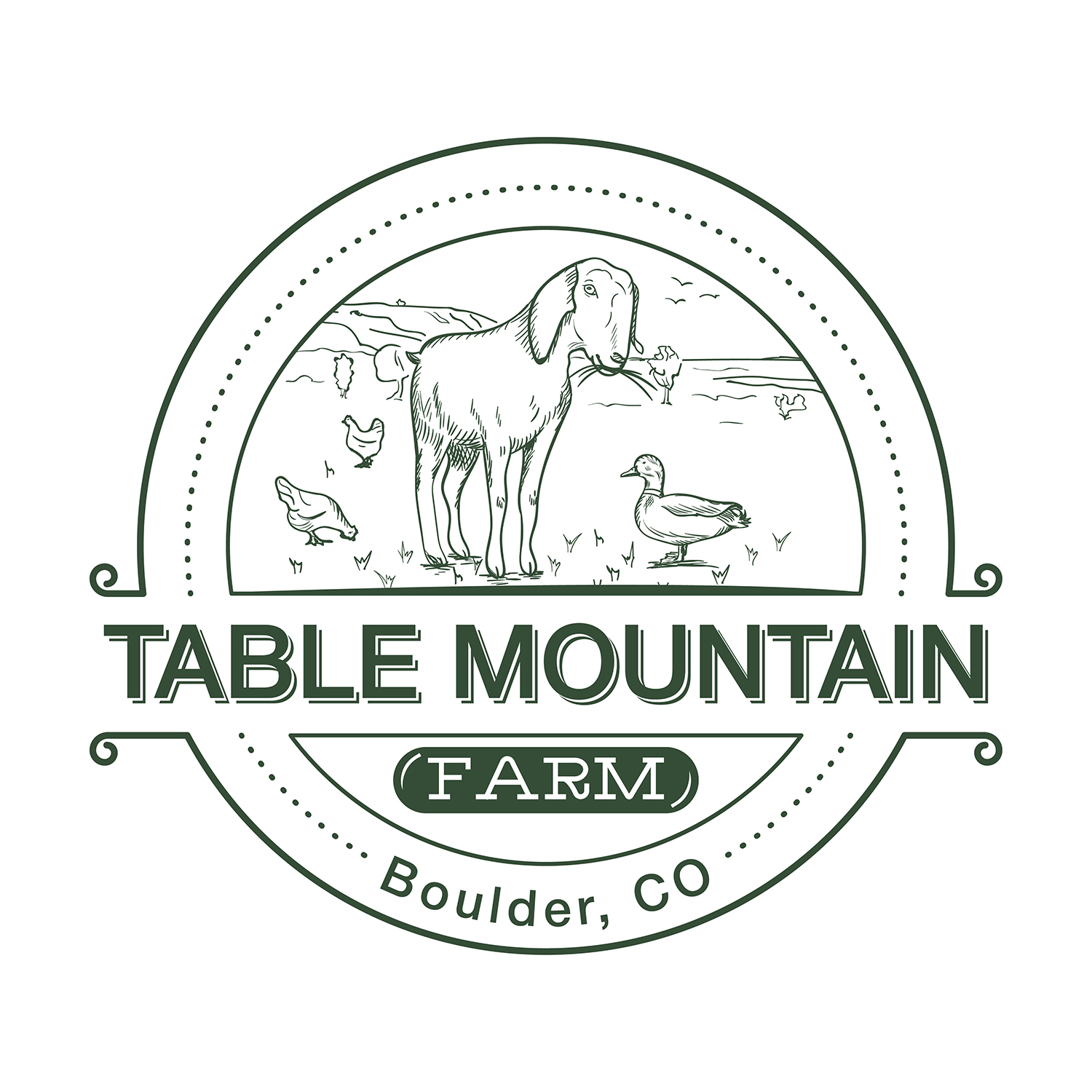 Design de Logo par LaVitaBella67 pour Table Mountain Farm | Design #18996597