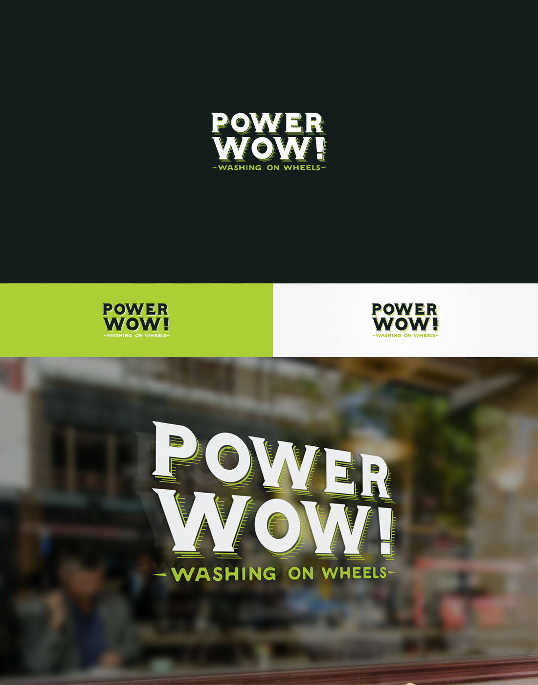 Logo Design by Daniel Delato for PowerWOW Inc. | Design #18418578