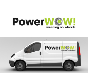 Power WOW! washing on wheels  | Logo Design by ACK Design