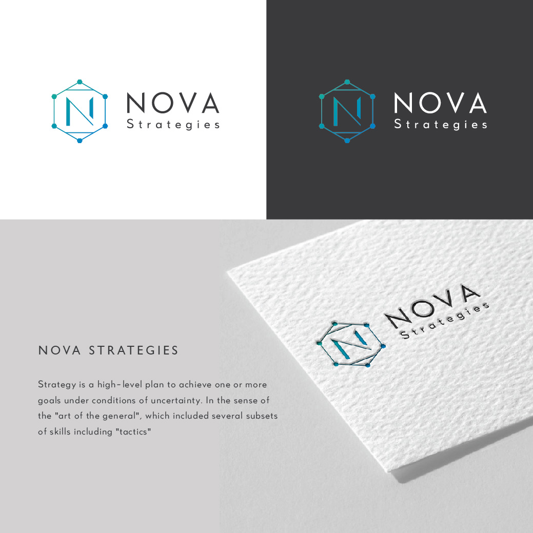 Logo Design by Lee @ LoleepopDesign for Nova Strategies | Design #18443229