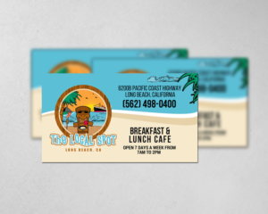 Breakfast Cafe - The Local Spot  | Design de Carte de Visite par chandrayaan.creative