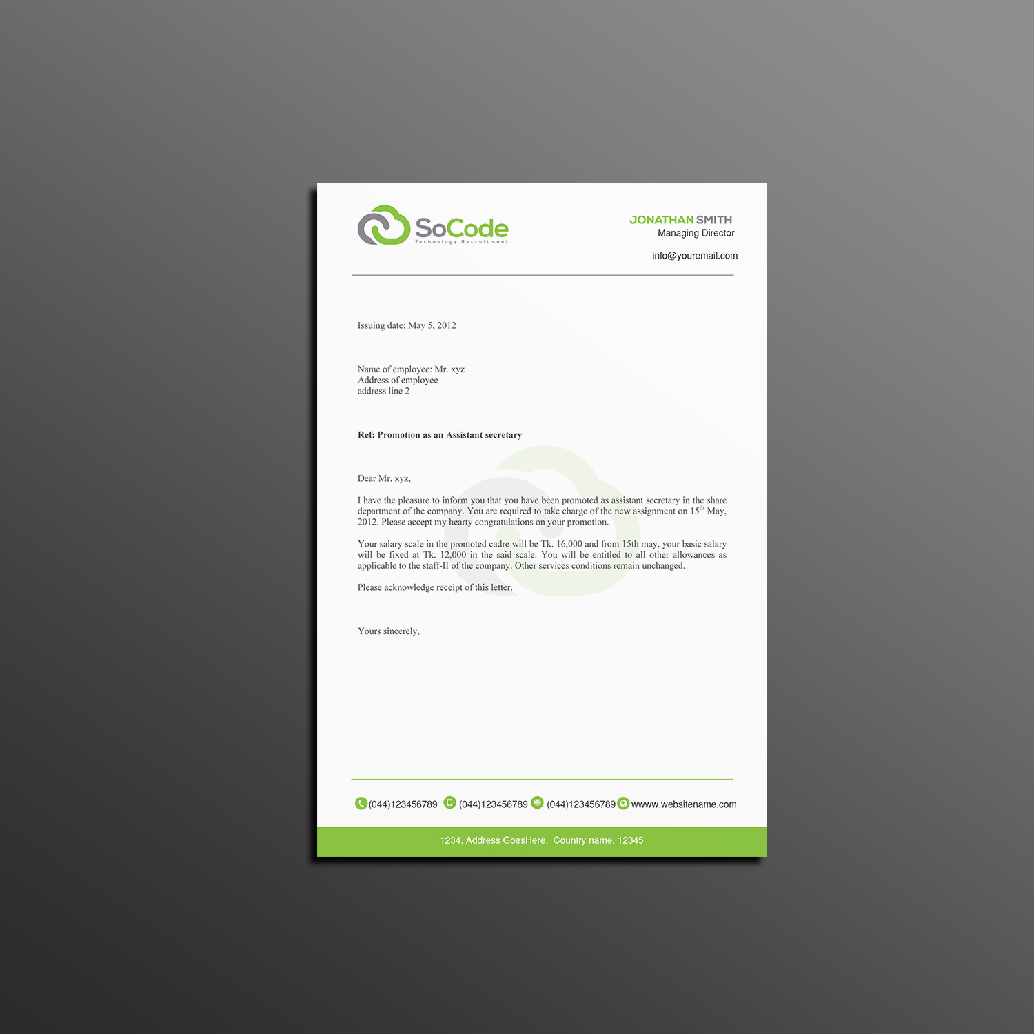 Business Card Design by Creations Box 2015 for this project | Design #18422636