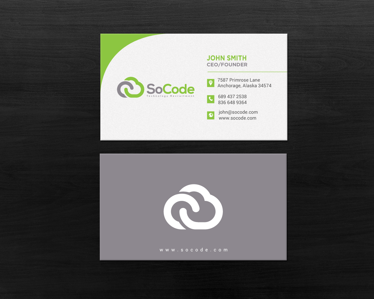 Business Card Design by chandrayaan.creative for this project | Design #18398741