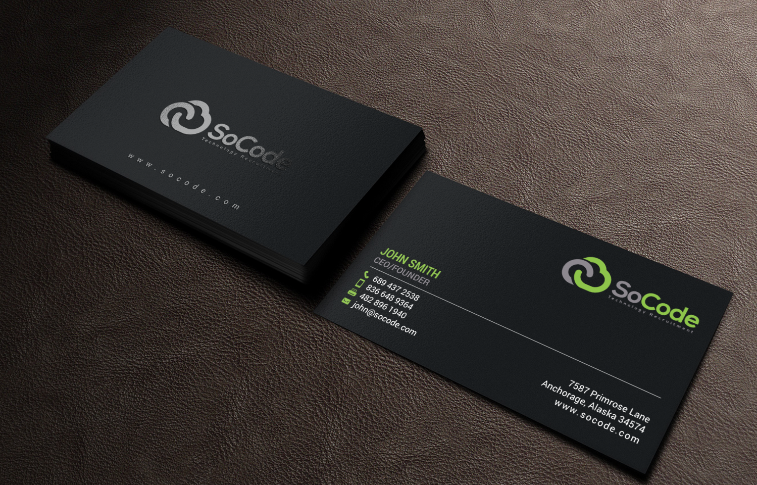 Business Card Design by chandrayaan.creative for this project | Design #18398760