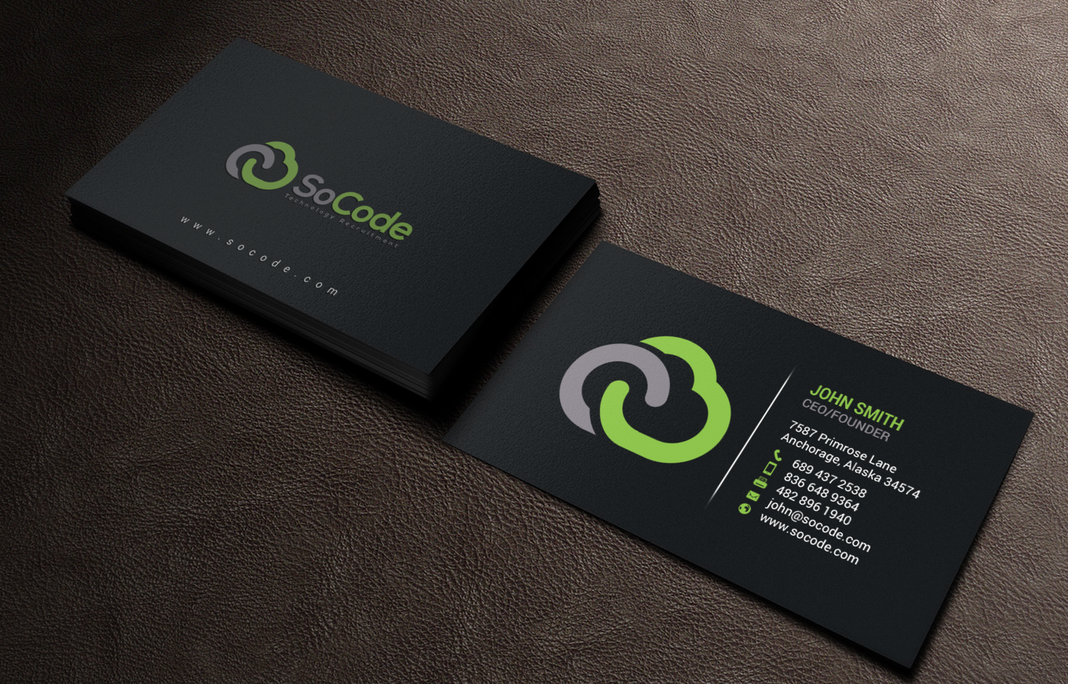 Business Card Design by chandrayaan.creative for this project | Design #18398771