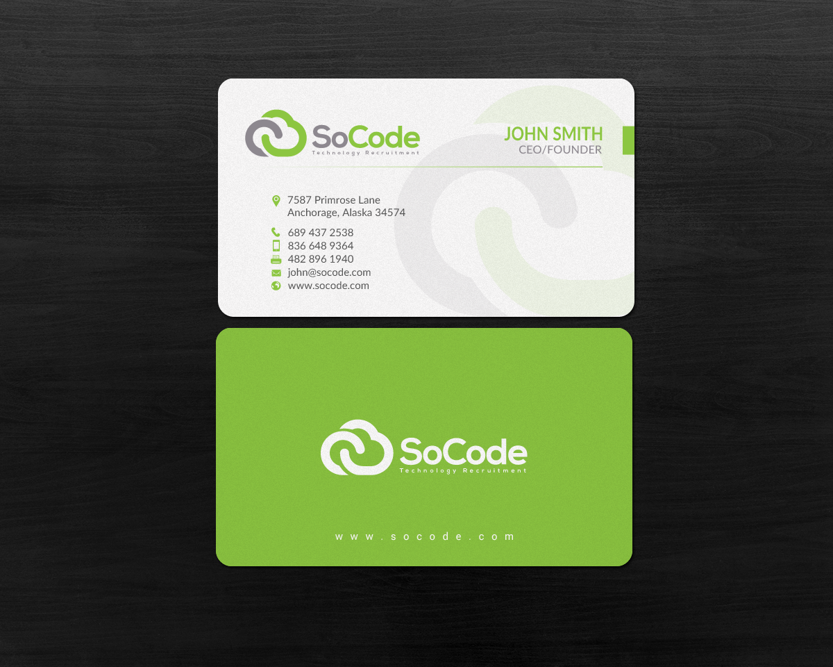 Business Card Design by chandrayaan.creative for this project | Design #18400495