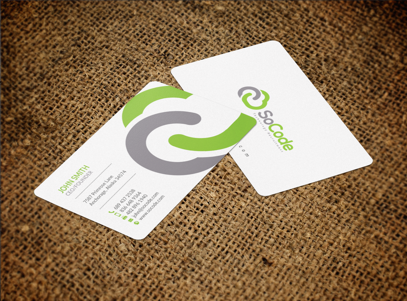 Business Card Design by chandrayaan.creative for this project | Design #18400534