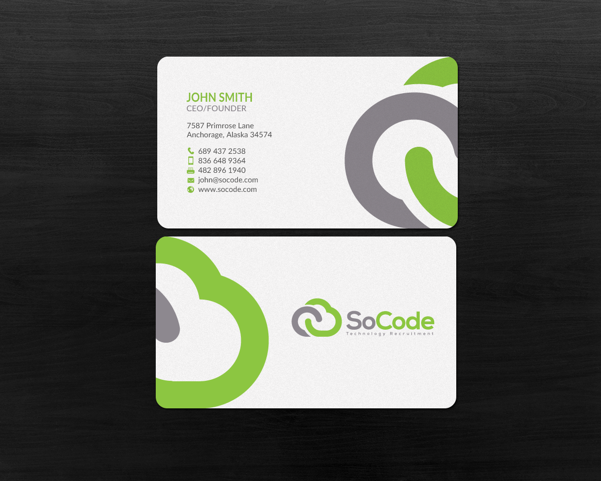 Business Card Design by chandrayaan.creative for this project | Design #18400542