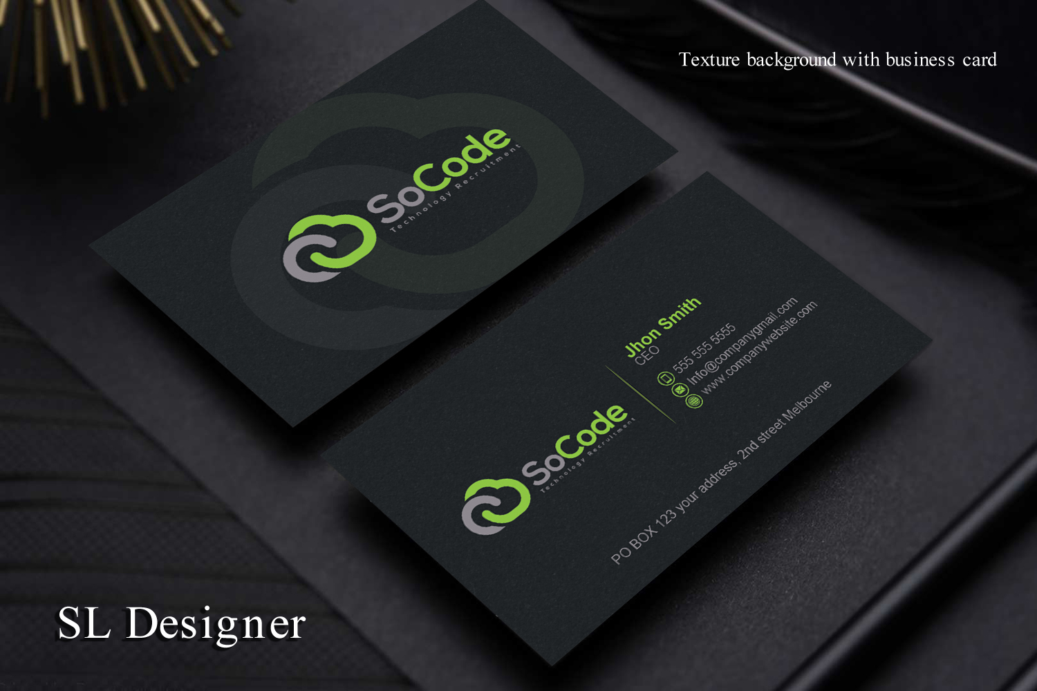 Business Card Design by SL Designer for this project | Design #18395579