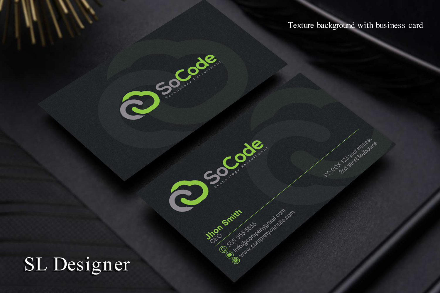 Business Card Design by SL Designer for this project | Design #18395580