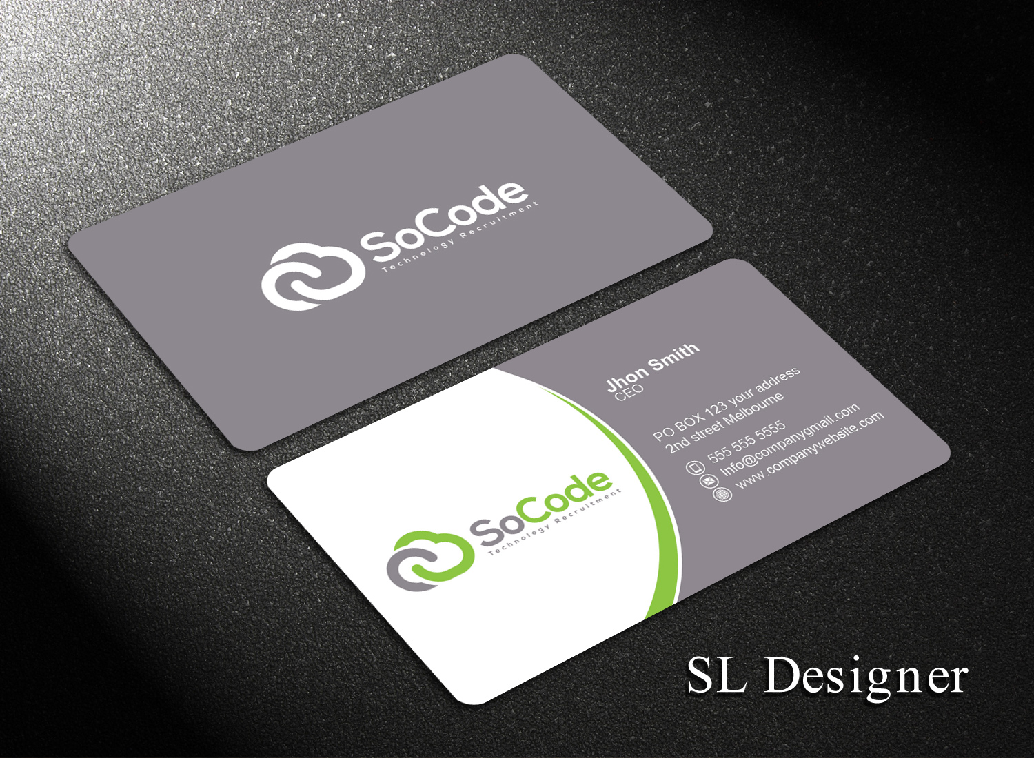 Business Card Design by SL Designer for this project | Design #18395600