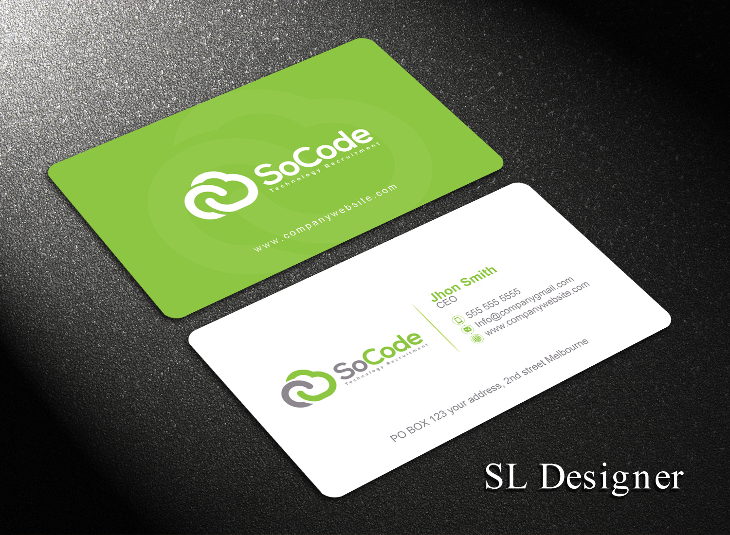 Business Card Design by SL Designer for this project | Design #18395604