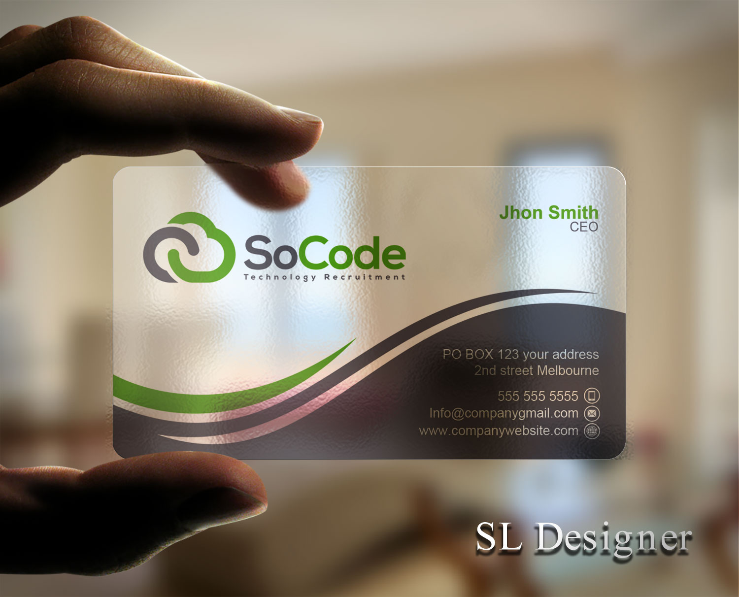 Business Card Design by SL Designer for this project | Design #18395609