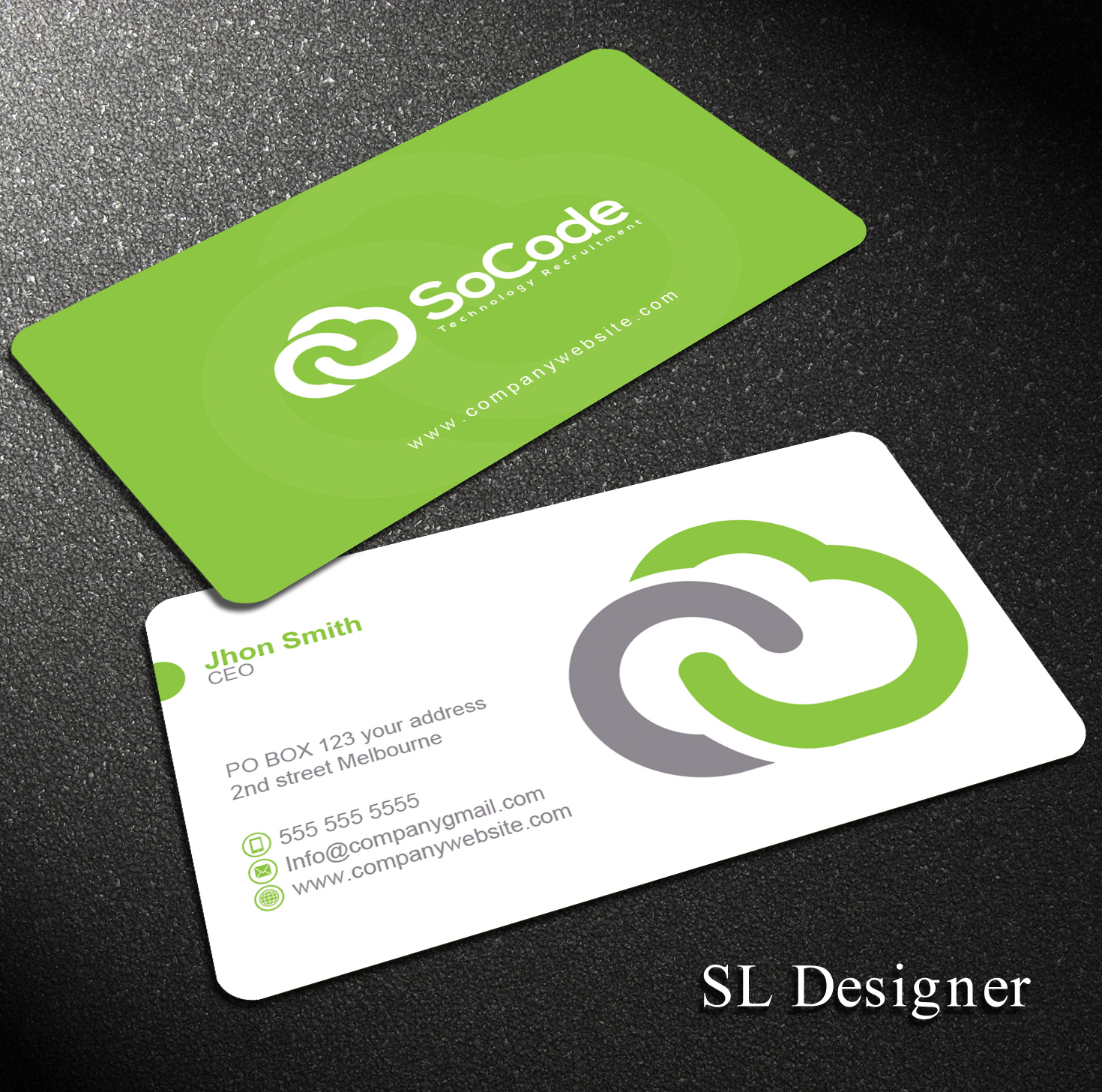 Business Card Design by SL Designer for this project | Design #18395614