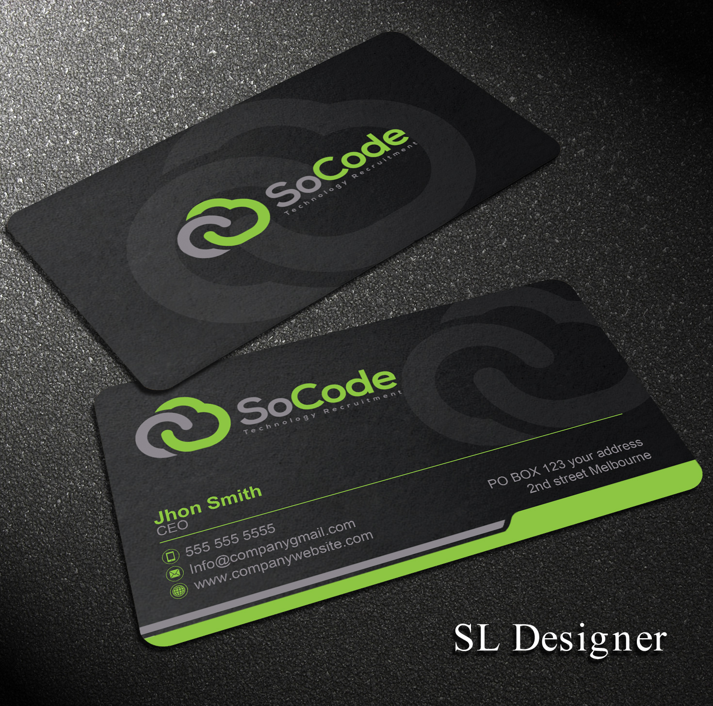 Business Card Design by SL Designer for this project | Design #18395620